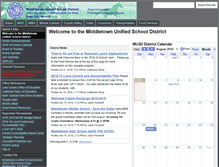 Tablet Screenshot of middletownusd.org