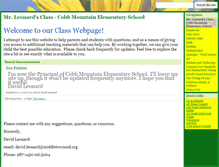 Tablet Screenshot of leonard.middletownusd.org